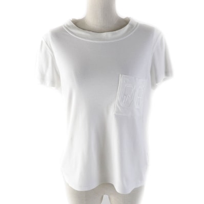 美品 エルメス
半袖Tシャツ ホワイト レディース 38
