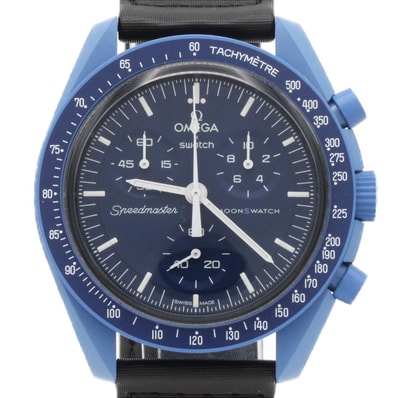 スウォッチ スウォッチxオメガ・ミッショントゥサターン SO33T100 バイオセラミック クォーツ