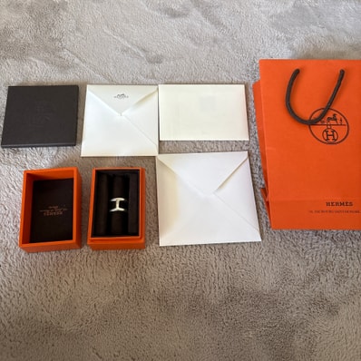 Hermes Osmose Ring GM "Silver"
