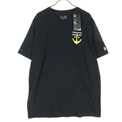 未使用 UNDER ARMOUR アンダーアーマー 宇宙戦艦ヤマト コラボ 半袖 Tシャツ XL ブラック