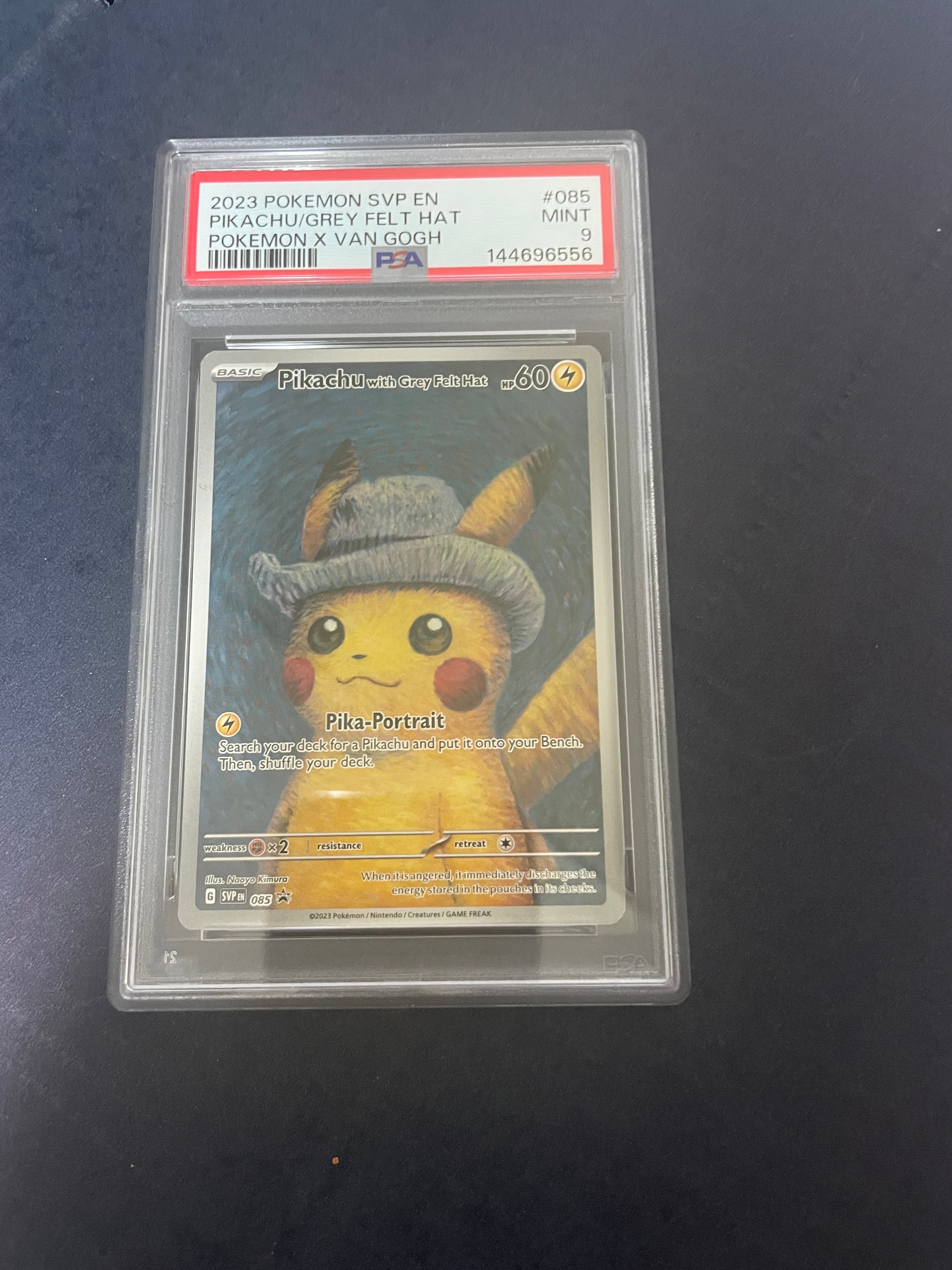 PSA10】ピカチュウ : プロモ [SVP EN 085](「ゴッホ展