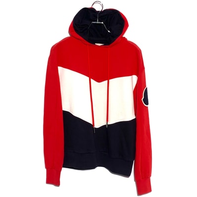 MONCLER 19SS MAGLIA RED×White×Black