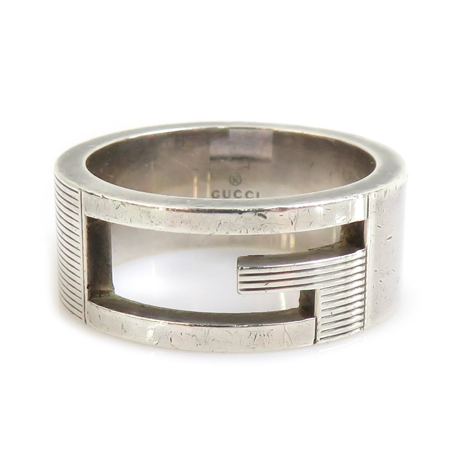 グッチ GUCCI リング・指輪 シルバー925 シルバー ユニセックス 11号【中古】 h31669a