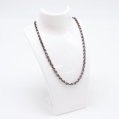 Chrome Hearts Paper Chain Necklace "Silver"