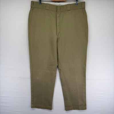 古着 80's/80年代 ヴィンテージ エルエルビーン L.L.Bean USA製 パンツ チノパン スラックス ストレート w38 L32 ベージュ系 メンズ