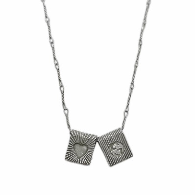 GUCCI グッチ インターロッキング ネックレス
SV925 シルバー 新品仕上済 レディース
【中古】