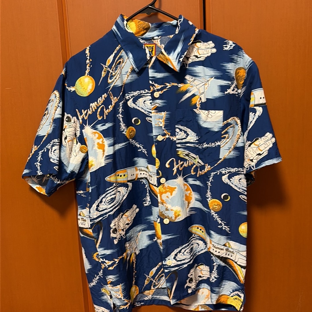 HUMAN MADE Graphic Aloha Shirt "Blue"