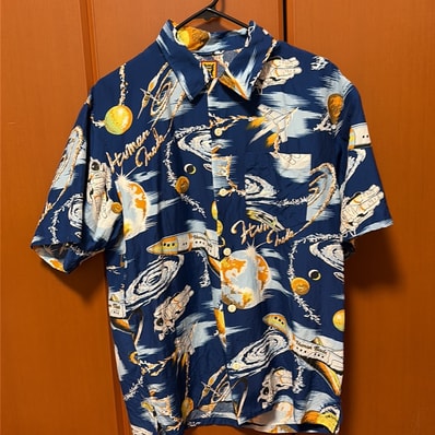 HUMAN MADE Graphic Aloha Shirt "Blue"