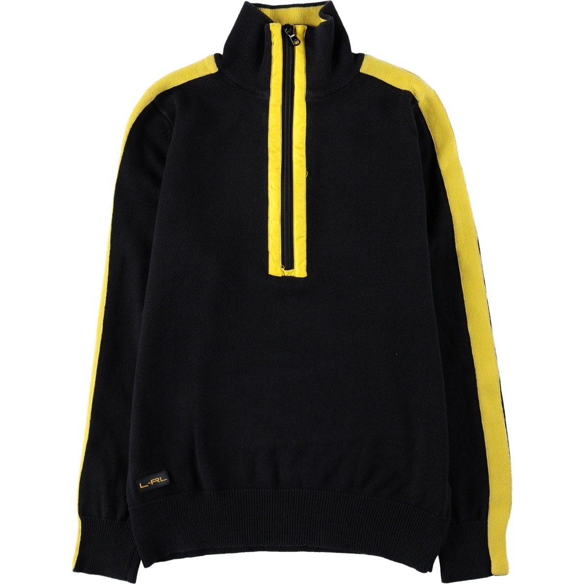 古着 ラルフローレン Ralph Lauren L-RL LAUREN ACTIVE コットンニットハーフジップセーター レディースL相当/eaa655573