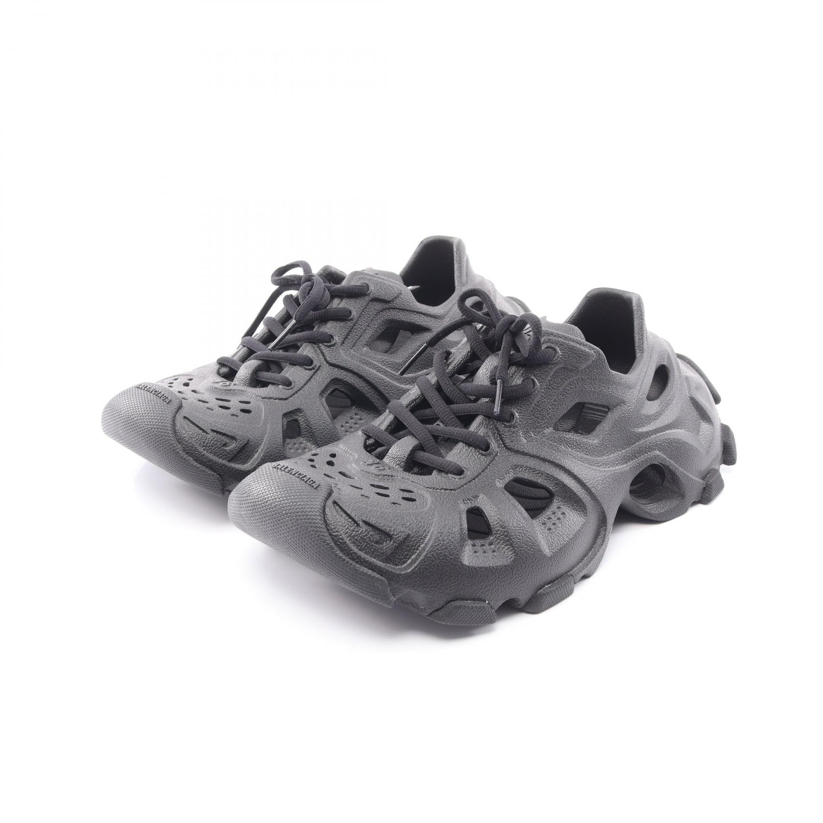 バレンシアガ BALENCIAGA HD スニーカー 靴 ラバー レディース ブラック系 【中古】