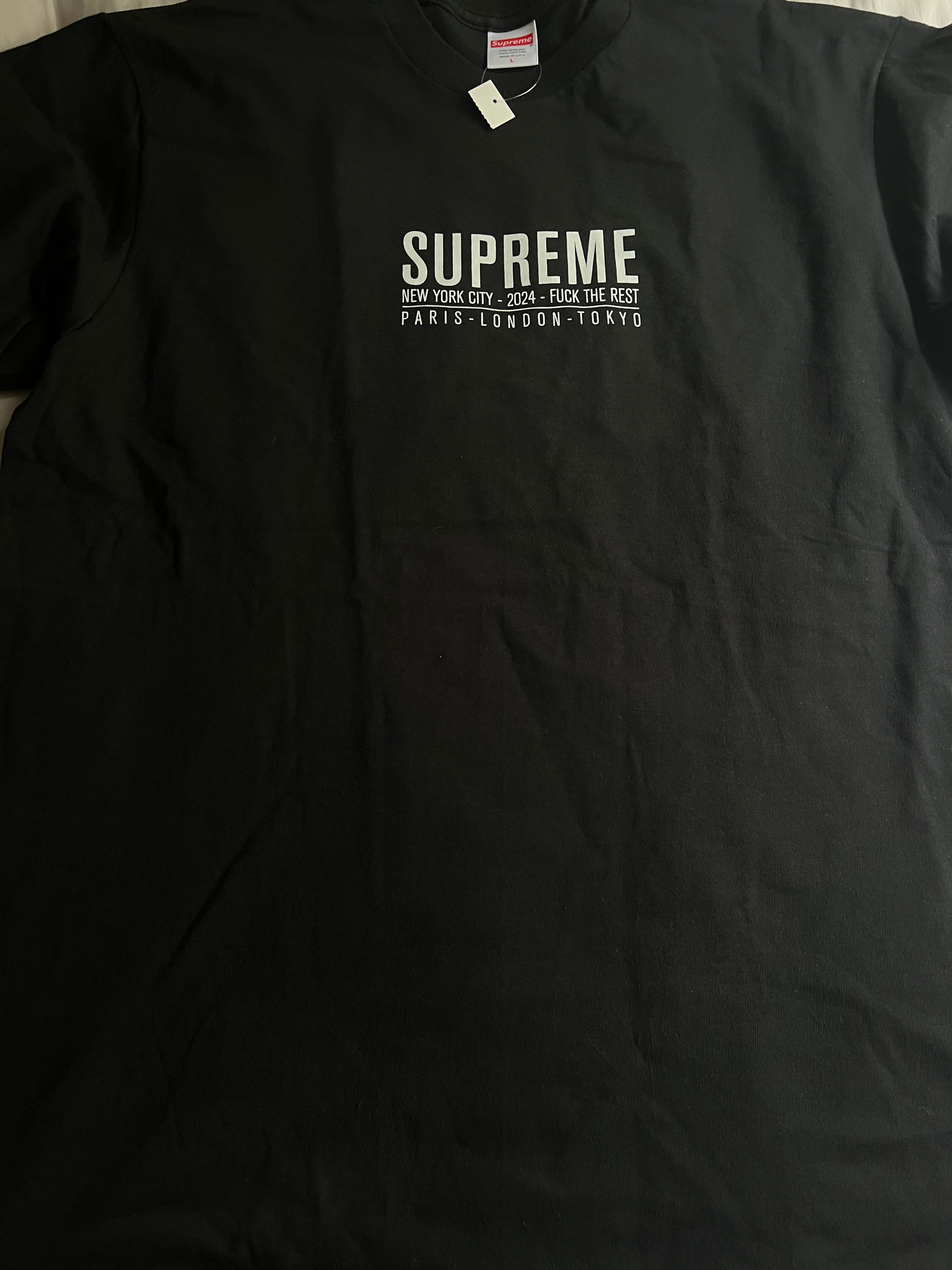 Supreme Paris Tee "Black"