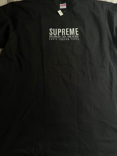 Supreme Paris Tee "Black"
