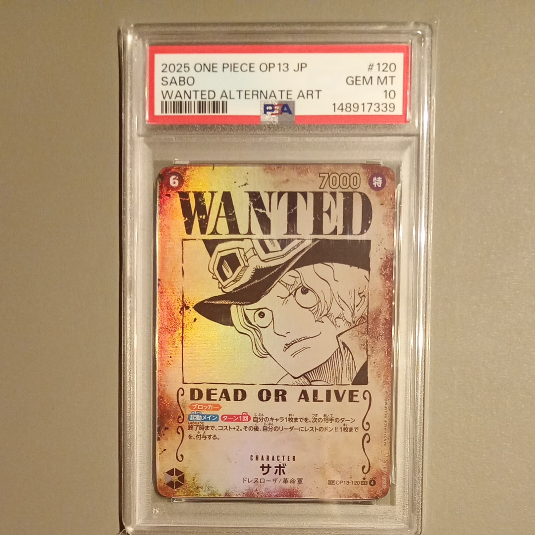 サボ:手配書 SEC-SPC [OP13-120](ブースターパック「受け継がれる意志」)