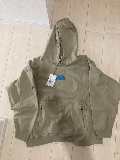 Nike x Off-White Men's Fleece Parka 006 "Khaki"