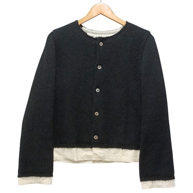 COMME DES GARCONS コムデギャルソン GN-J009 AD2014 レイヤード カーディガン 55479
