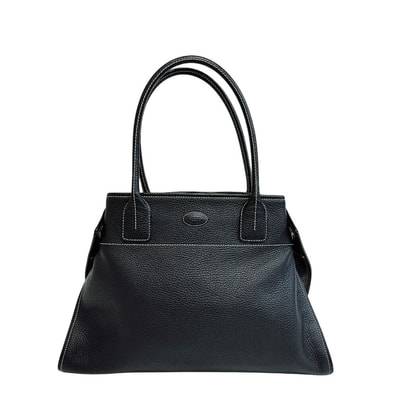 トッズ TOD’S ハンドバッグ ジレリ 2WAYバッグ トートバッグ ショルダー ブラック