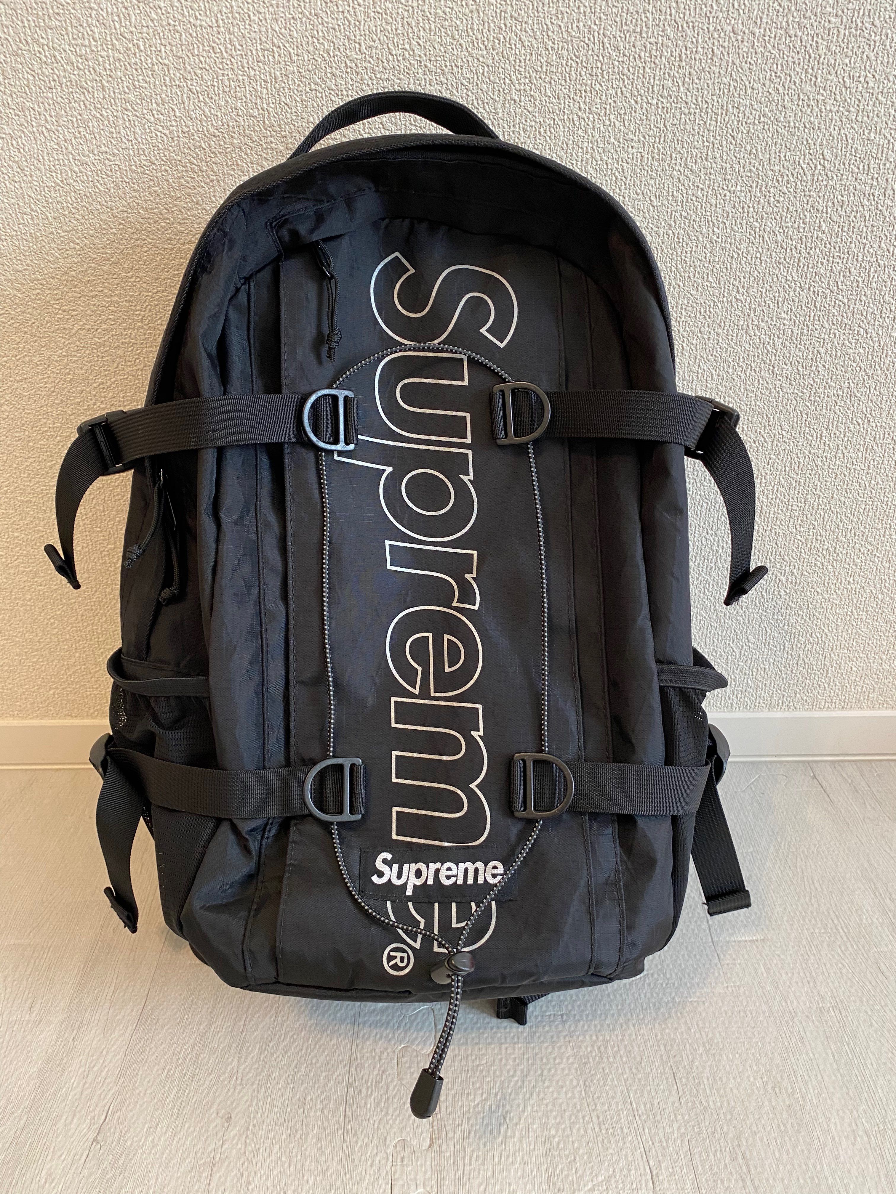 Supreme 18FW Backpack "Black"