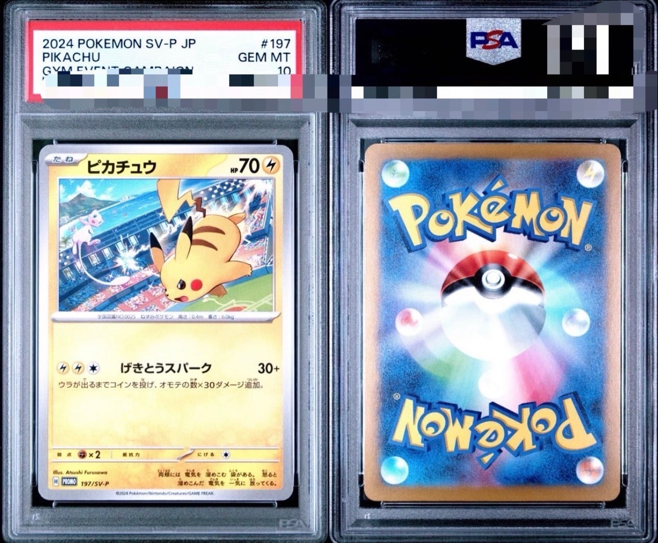 ピカチュウ P [SV-P 197](プロモーションカード「WCS2024 開催記念」)
