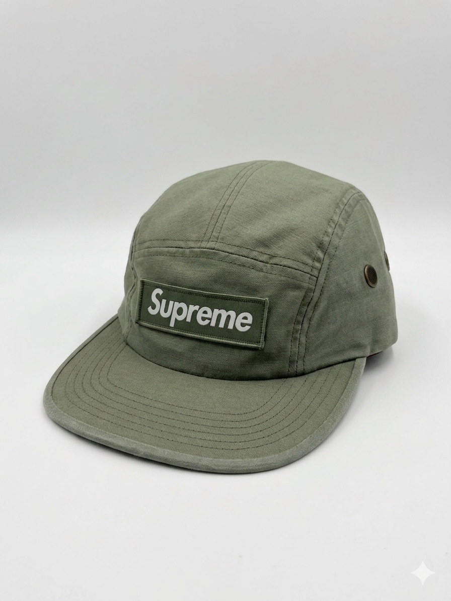 Supreme x The North Face Leather 6-Panel Hat 