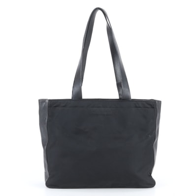 プラダ テスート ナイロントート バッグ レザー×ナイロン