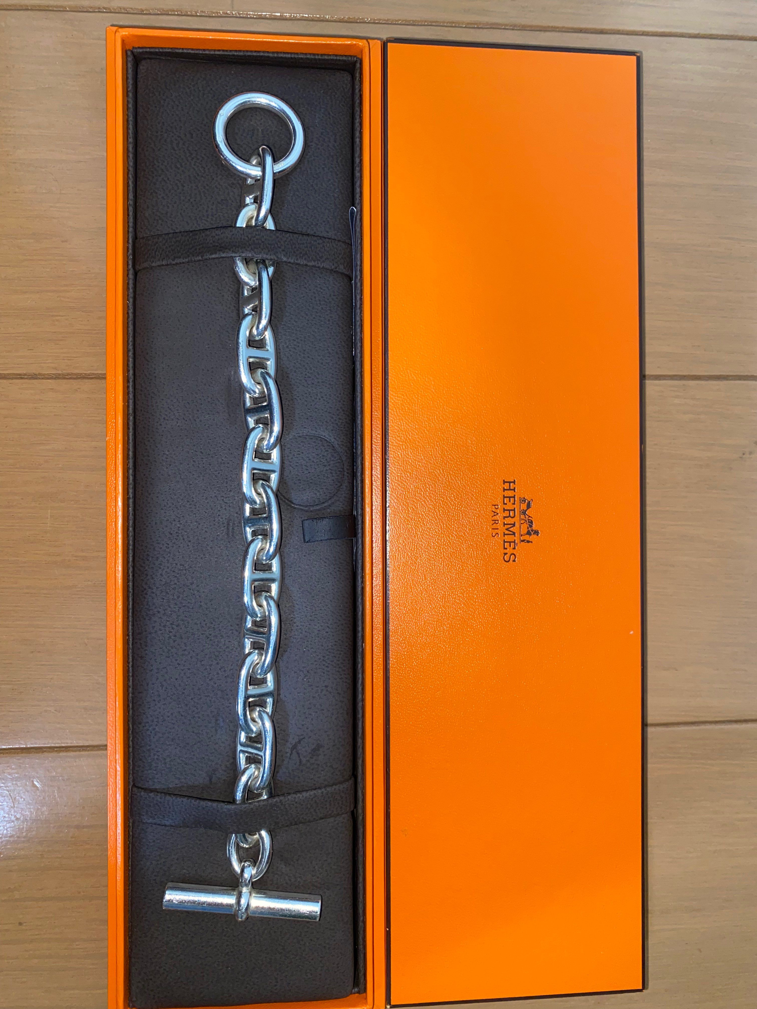 Hermes Chaine D'ancre GM Bracelet "Silver"