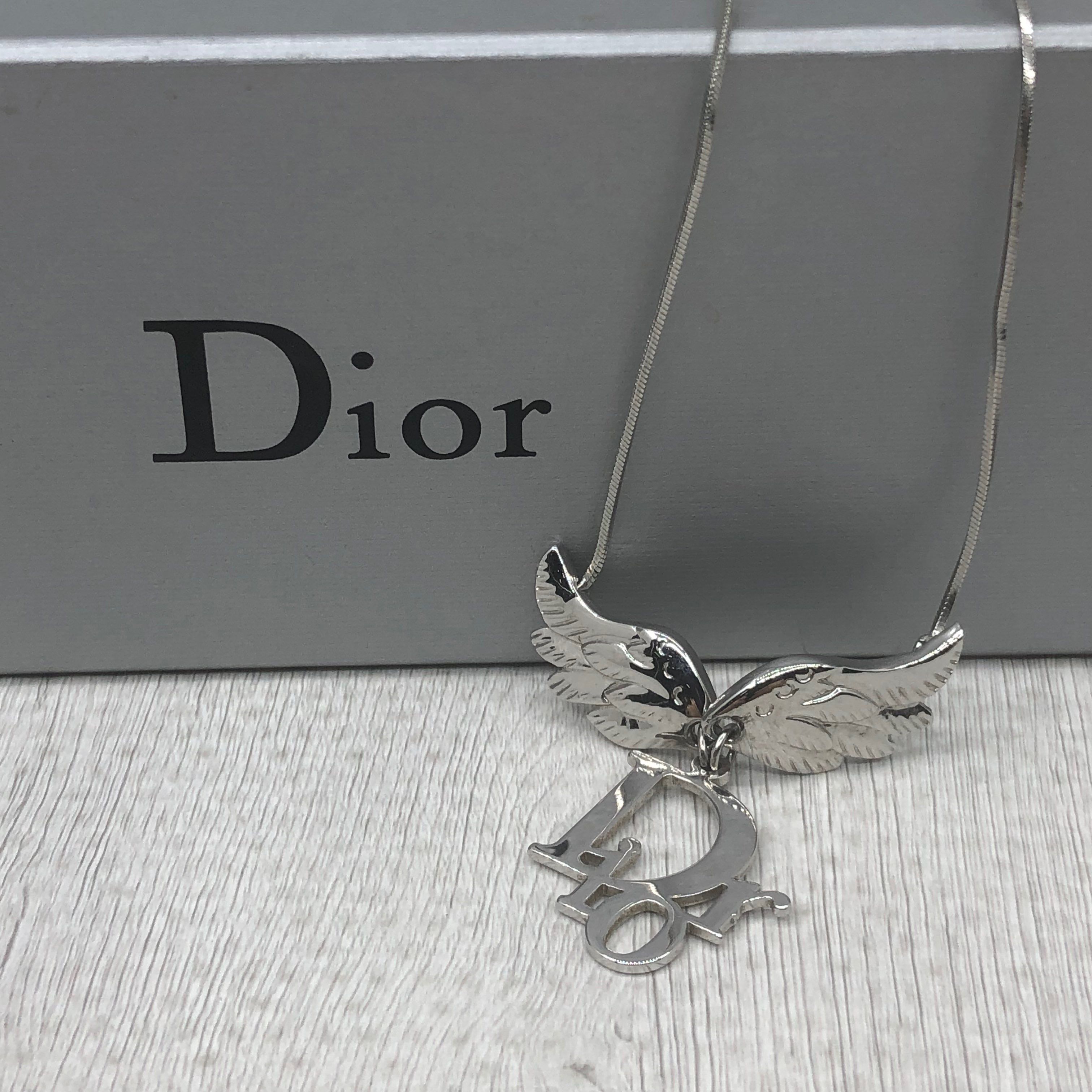 ディオール シルバーネックレス