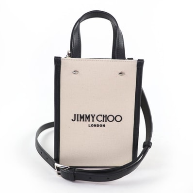 極美品 ジミーチュウ ショルダーバッグ ミニ N/S トート