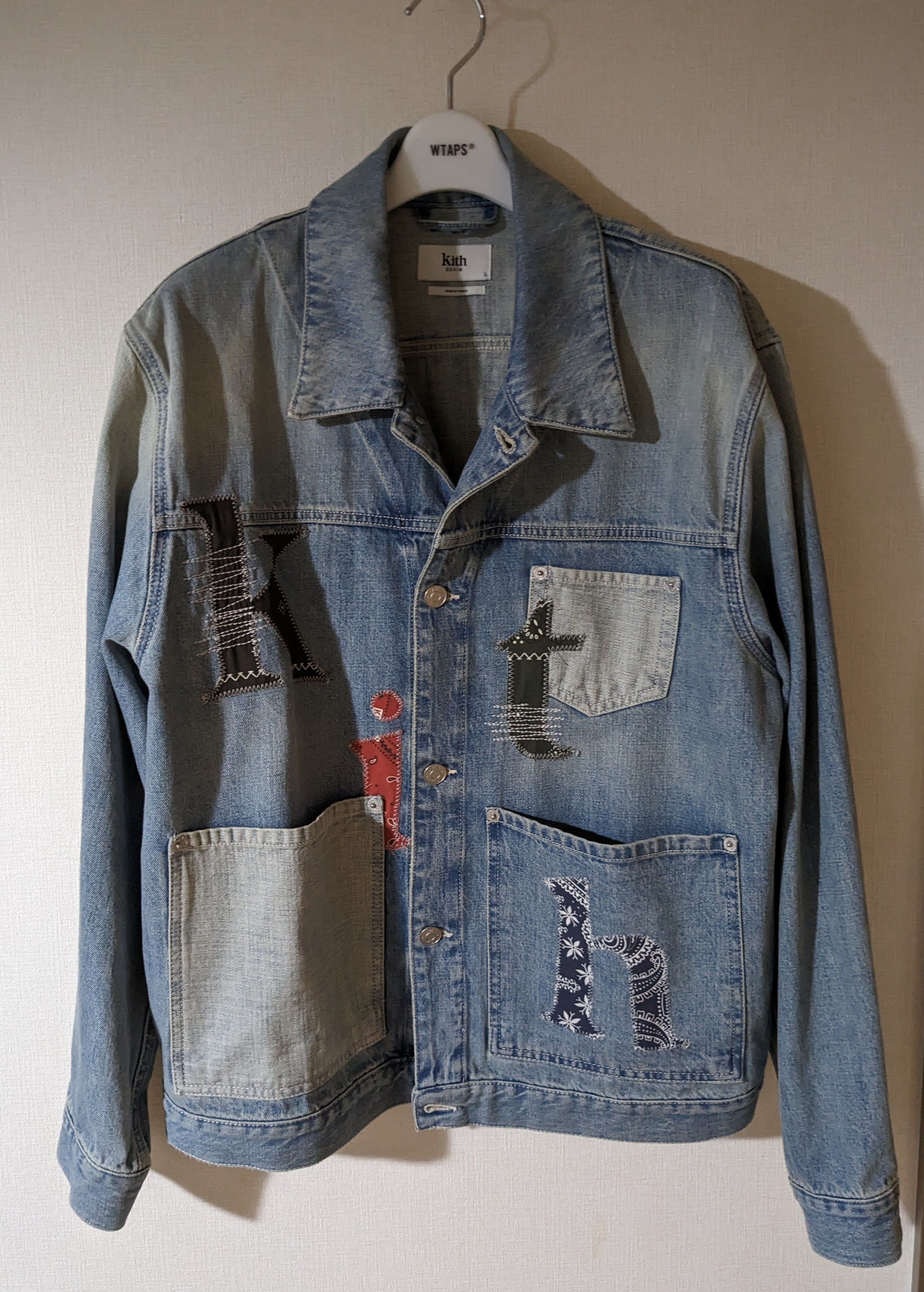 Kith Wythe Denim Jacket Kith Serif "Indigo"