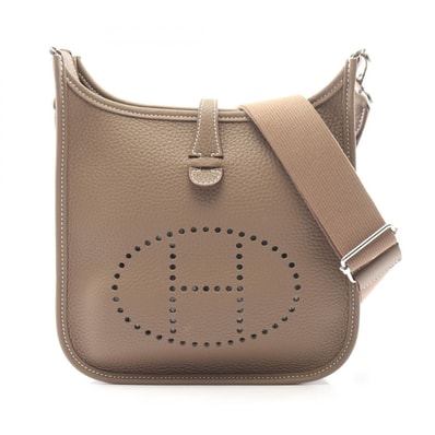 エルメス HERMES エヴリン23 ショルダーバッグ バッグ トリヨンクレマンス トリヨンクレマンス エトゥープ レディース ベージュ系 【中古】