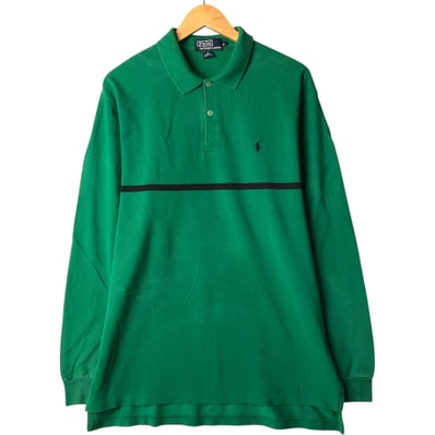 古着 ラルフローレン Ralph Lauren POLO by Ralph Lauren 長袖 ポロシャツ メンズXL相当/eaa570784