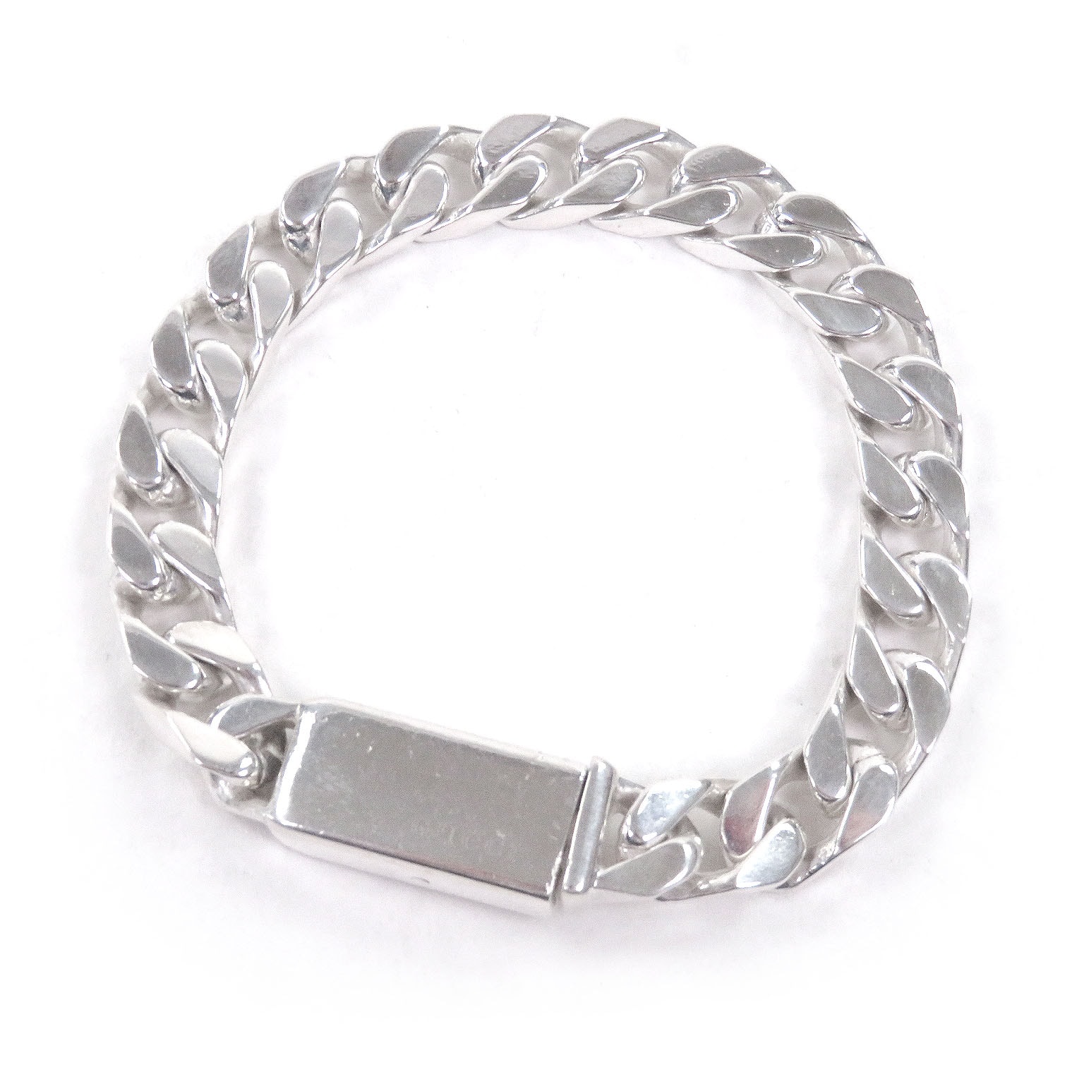 良品 グッチ ブレスレット シルバー レディース 17