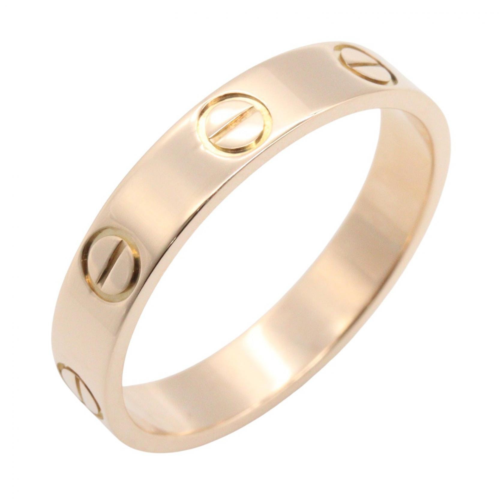 カルティエ CARTIER ミニラブ リング リング・指輪 ジュエリー K18PG(ピンクゴールド) レディース ゴールド系 B4085200 【中古】
