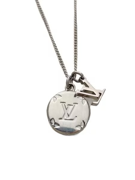 Louis Vuitton Monogram Charms Necklace "Silver"