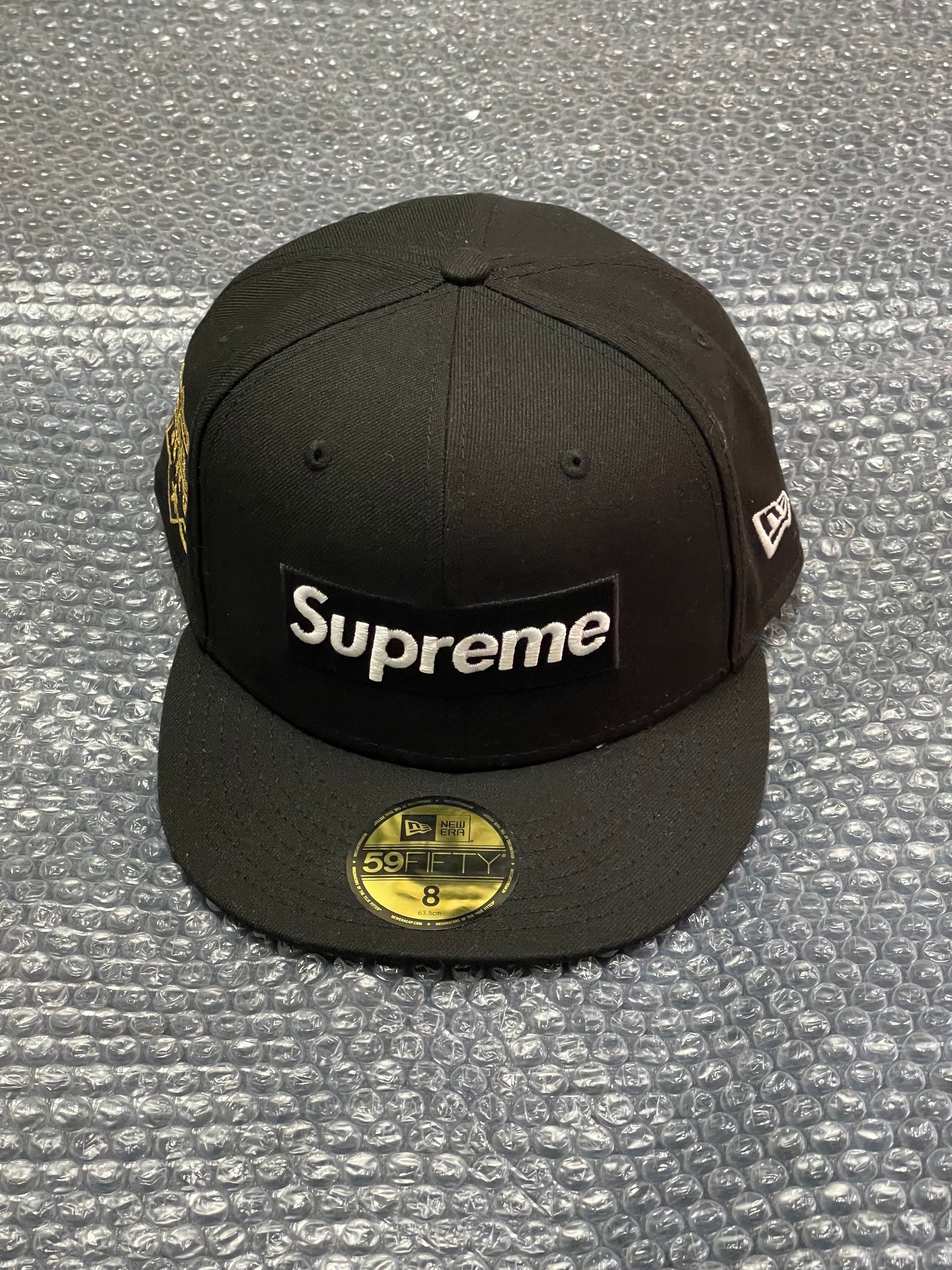 Supreme Championship Box Logo New Era "Black"