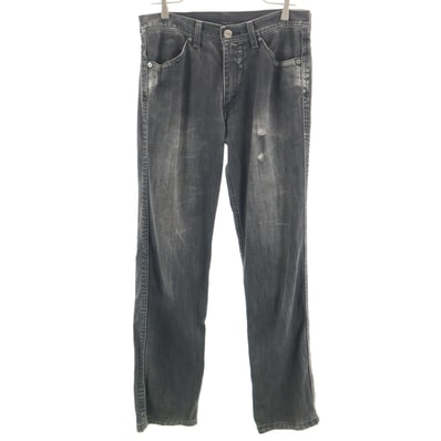 Levi's リーバイス 日本製 ストレートデニムパンツ W31 グレー ジーンズ
