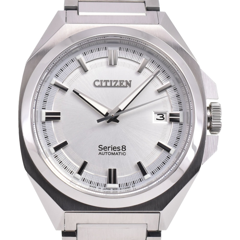 シチズン CITIZEN NB6010-81A シリーズエイト メカニカル 831 自動巻き メンズ 良品 内箱・保証書付き N#145412