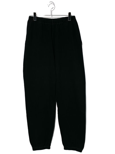 COMOLI Product Dyed Fleece Pants "Ink Black"