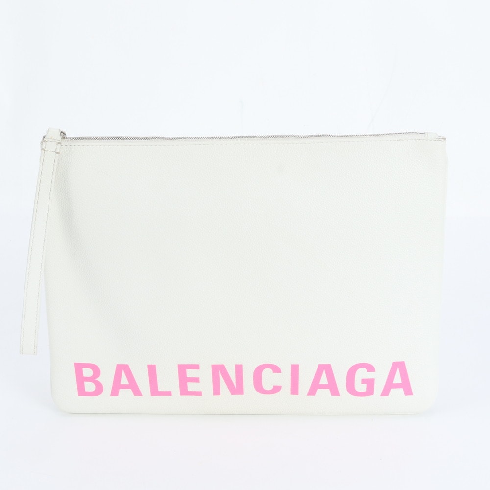 ■極美品 バレンシアガ594350 セカンドバッグ レザー