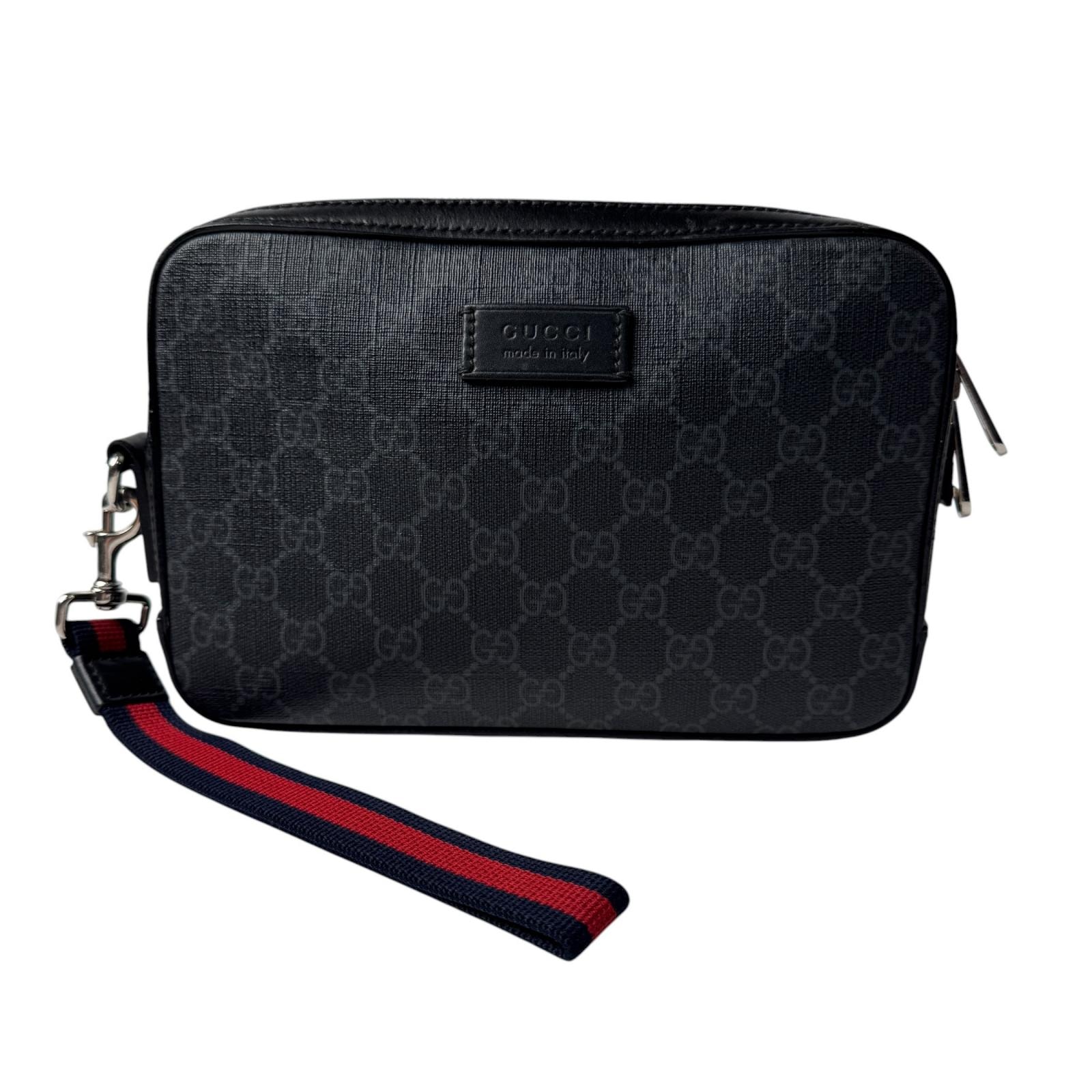 B (目立った傷や汚れなし)】グッチ GUCCI GGスプリーム ポーチ