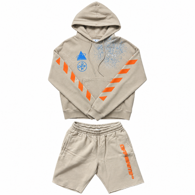 OFFWHITE×Browns50 Caravaggieパーカー&ショートパンツ