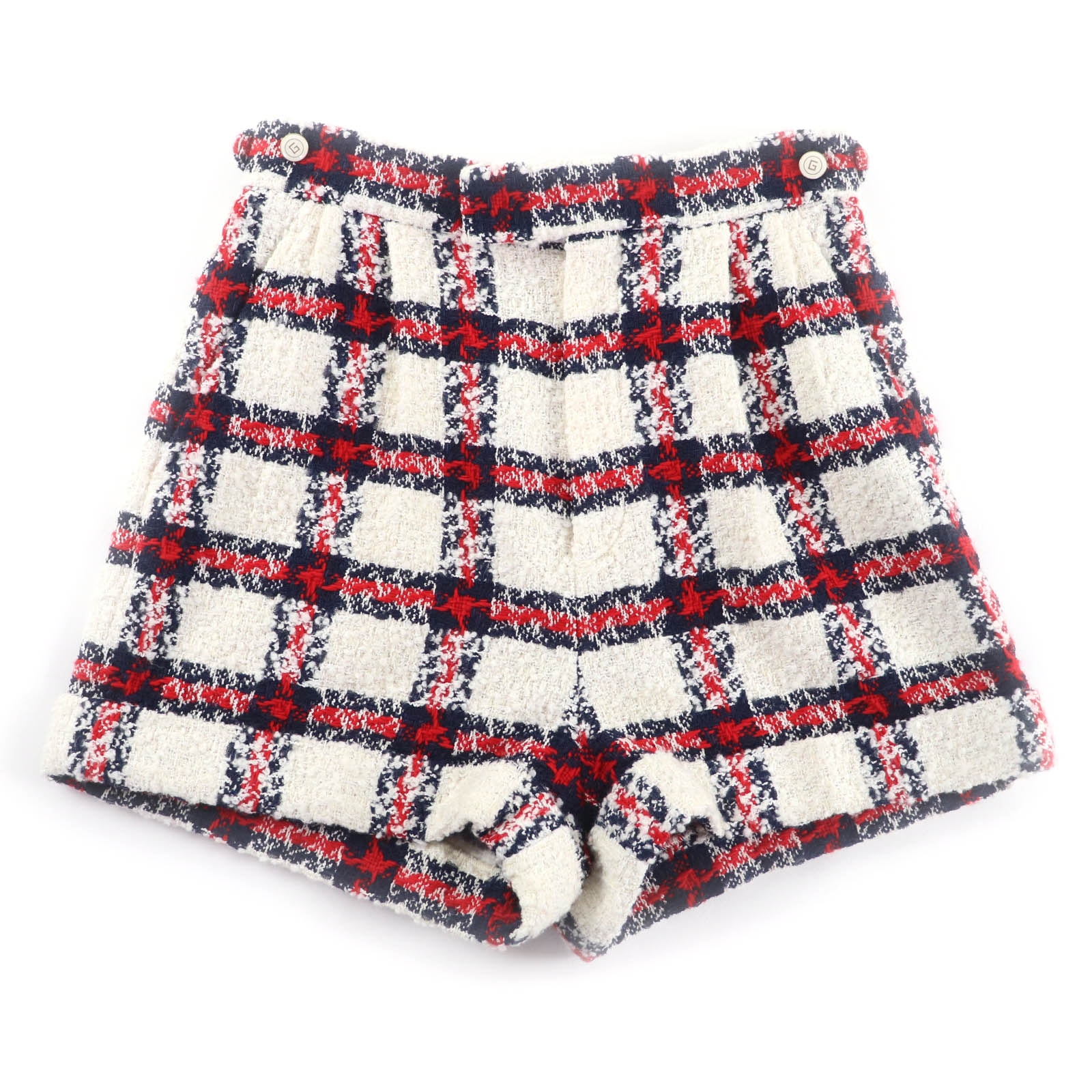 極美品 グッチ ショートパンツ マルチ レディース 38 657877