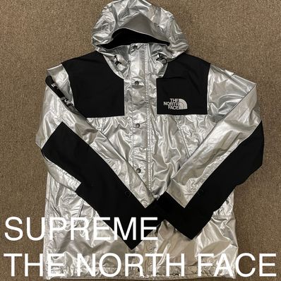Supreme x The North Face Metallic Mountain Parka "Silver"