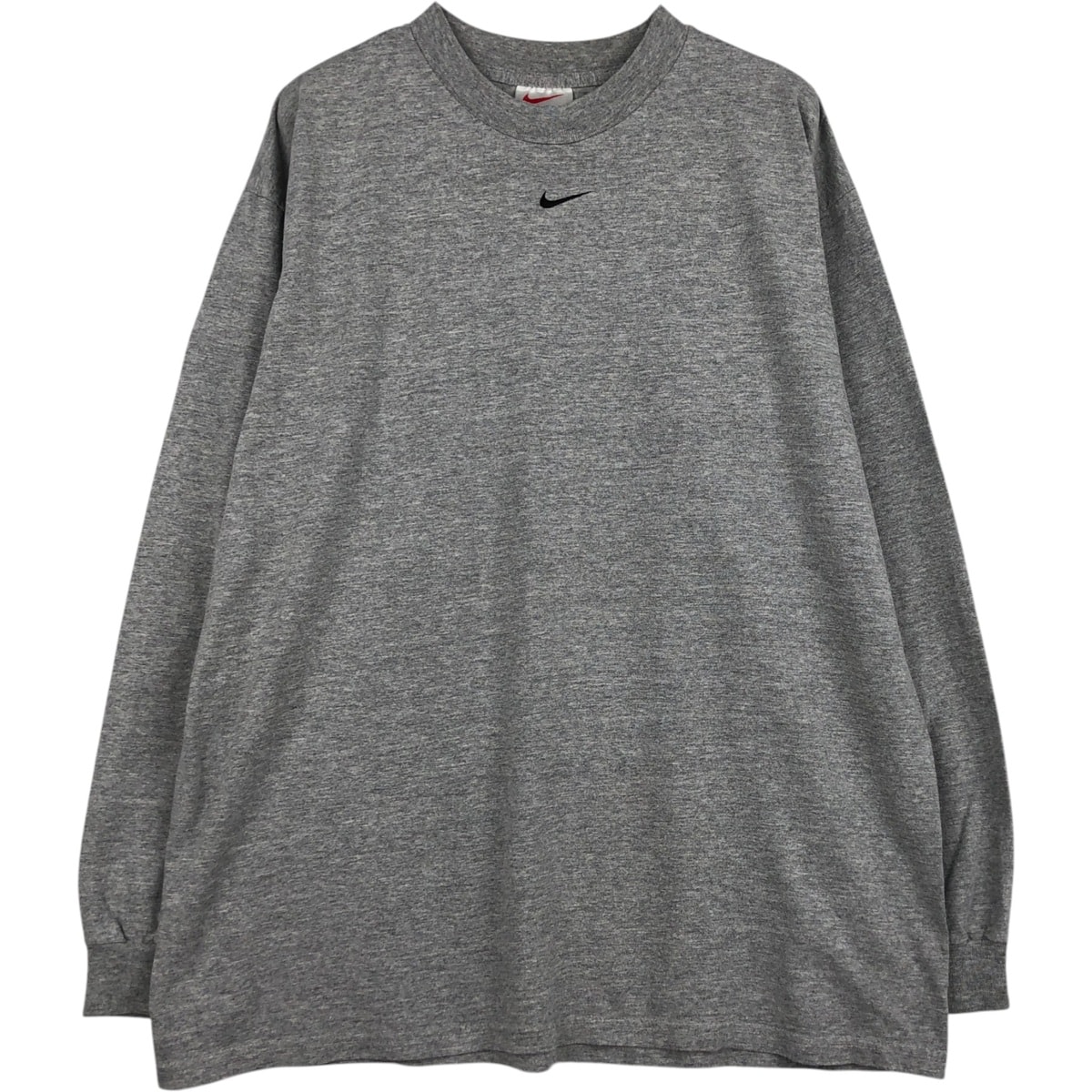 古着 90年代 ナイキ NIKE センターロゴ ロングTシャツ ロンT メンズL相当 ヴィンテージ/eaa627701