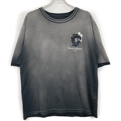メゾンマルジェラ S50GC0670 バブルロゴ グラデーションTシャツ XS