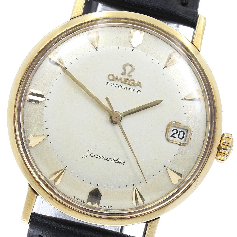 オメガ OMEGA シーマスター デイト 自動巻き メンズ _964243