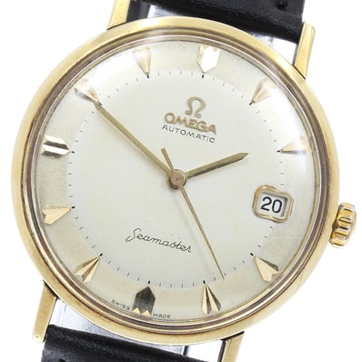 オメガ OMEGA シーマスター デイト 自動巻き メンズ _964243