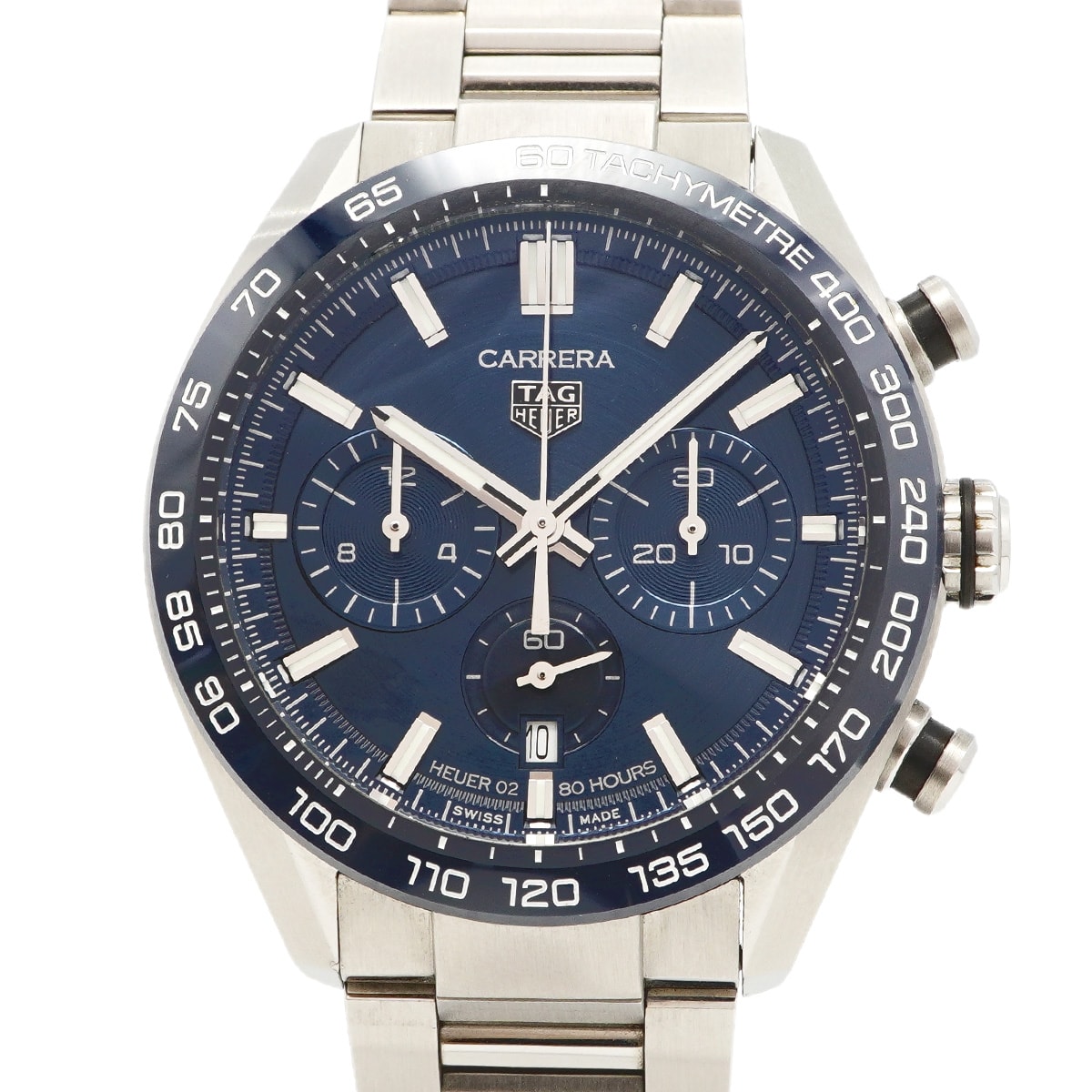 【6wdc0190】タグホイヤー カレラ CBN2A1A 青文字盤【中古】腕時計 メンズ