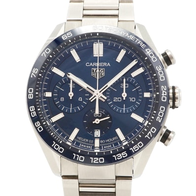 【6wdc0190】タグホイヤー カレラ CBN2A1A 青文字盤【中古】腕時計 メンズ
