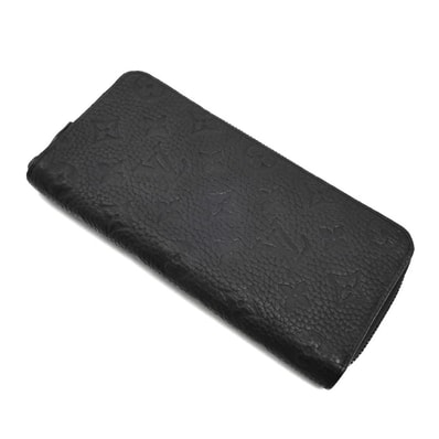 LOUIS VUITTON ルイ・ヴィトン ジッピーウォレットヴェルティカル 長財布 ラウンドファスナー モノグラムトリヨン ブラック M69047 ICチップ メンズ【中古】