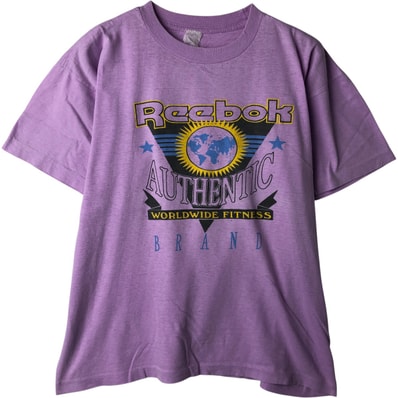 古着 リーボック Reebok ロゴプリントTシャツ メンズM相当 ヴィンテージ/eaa618046